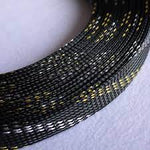 Subzonic Braided Wire Cover Yellow Silver