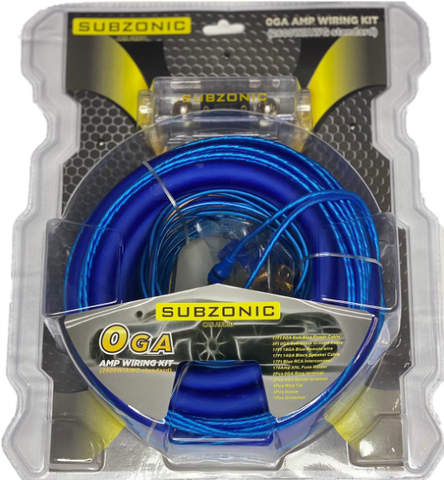 Subzonic Audio 0GA Wiring Kit